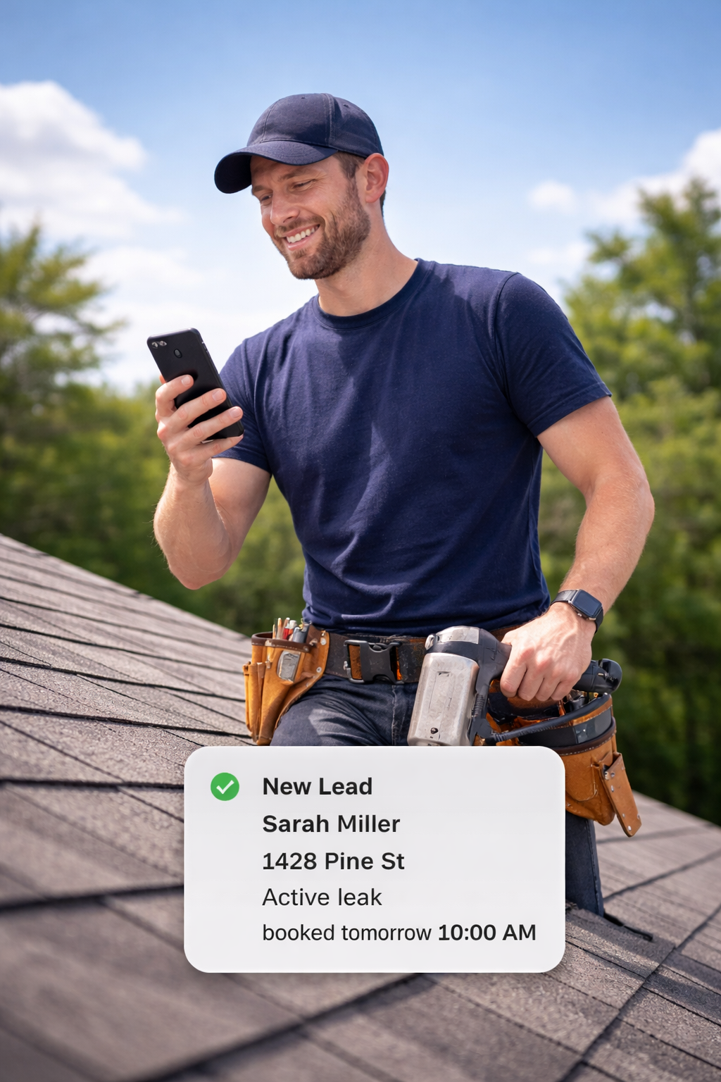 After - AI books appointments automatically